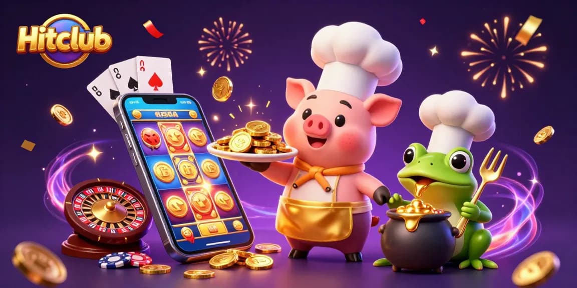 Experience thrilling gaming with Hitclub's vibrant scene of joy and fortune.
