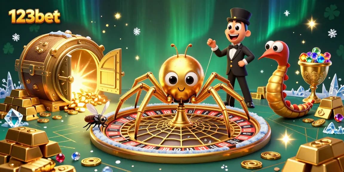 Experience thrilling bets with 123bet in this vibrant casino scene of luck and strategy.