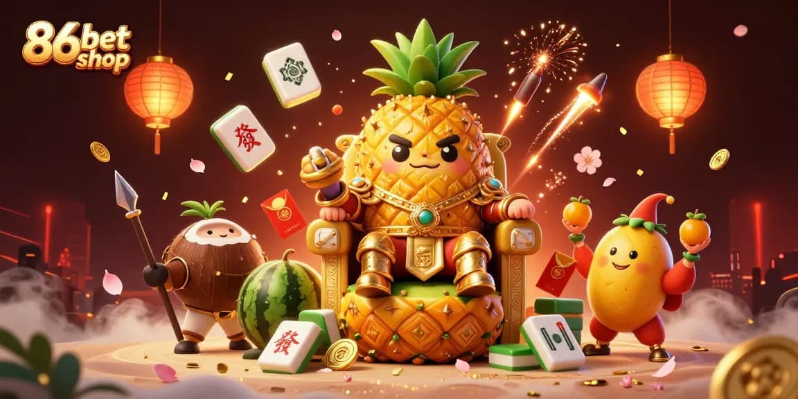 Engage in vibrant casino action at 86bet shop with colorful characters and thrilling game elements.