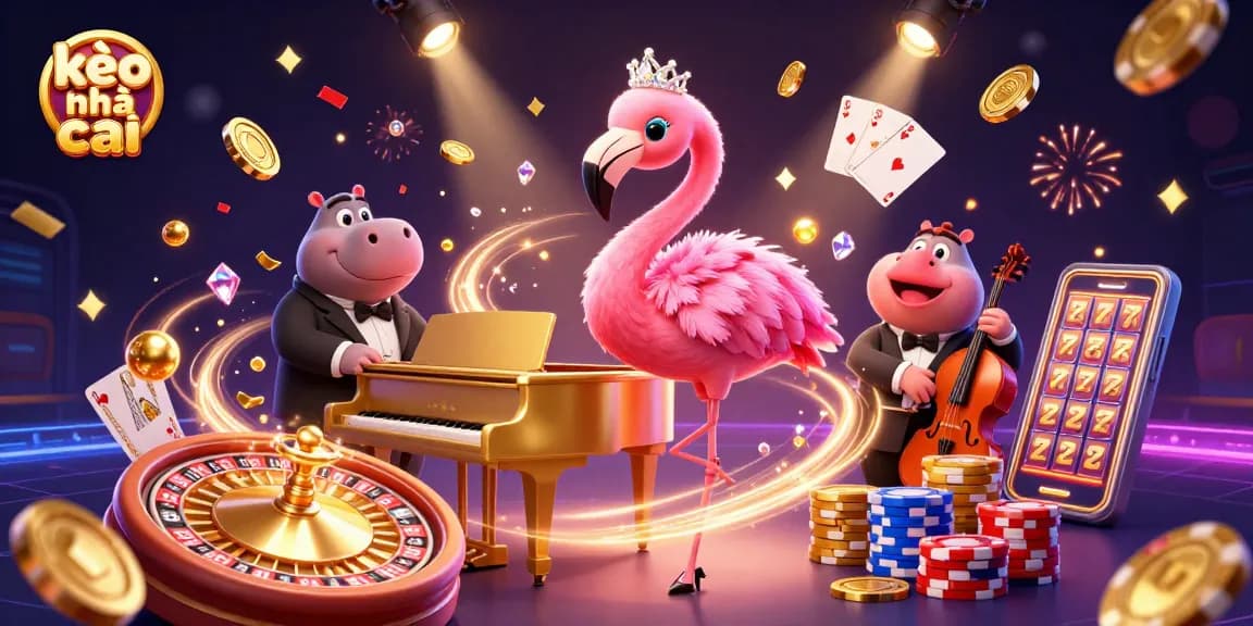 Enjoy the excitement of kèo nhà cái with glamorous casino characters and dynamic game elements.