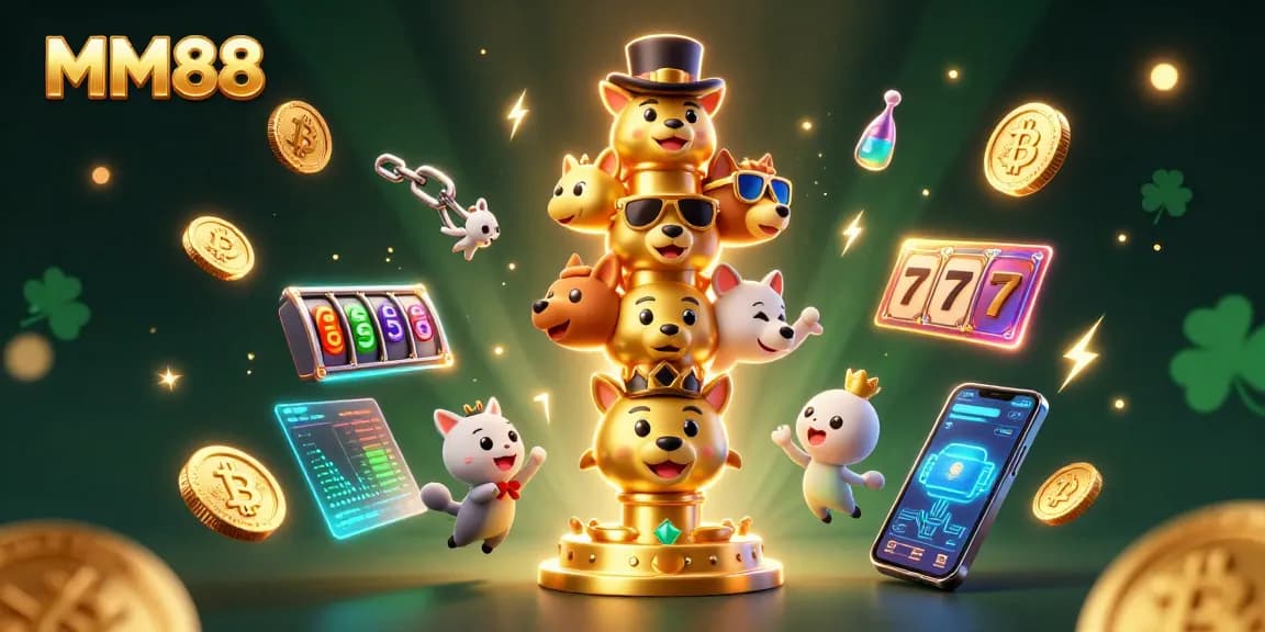 Spin the reels at MM88's thrilling online casino featuring vibrant slot games and crypto rewards.