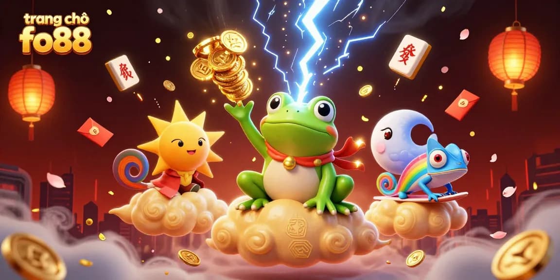 Experience the excitement of gameplay at trang chủ fo88 with a vibrant 3D casino illustration.