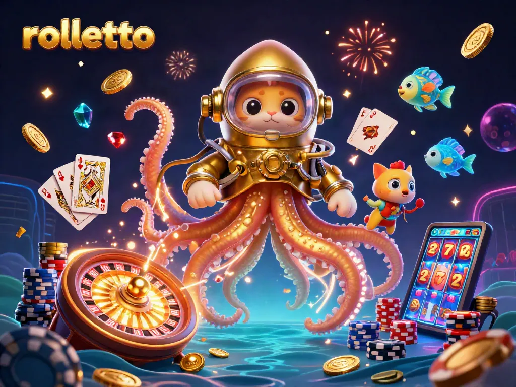 Spin the reels with rolletto's captivating gaming experience in an ocean of treasures.
