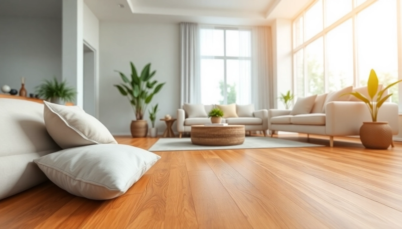 Showcase of lvp waterproof flooring enhancing a modern living area, emphasizing its aesthetic and durable qualities.