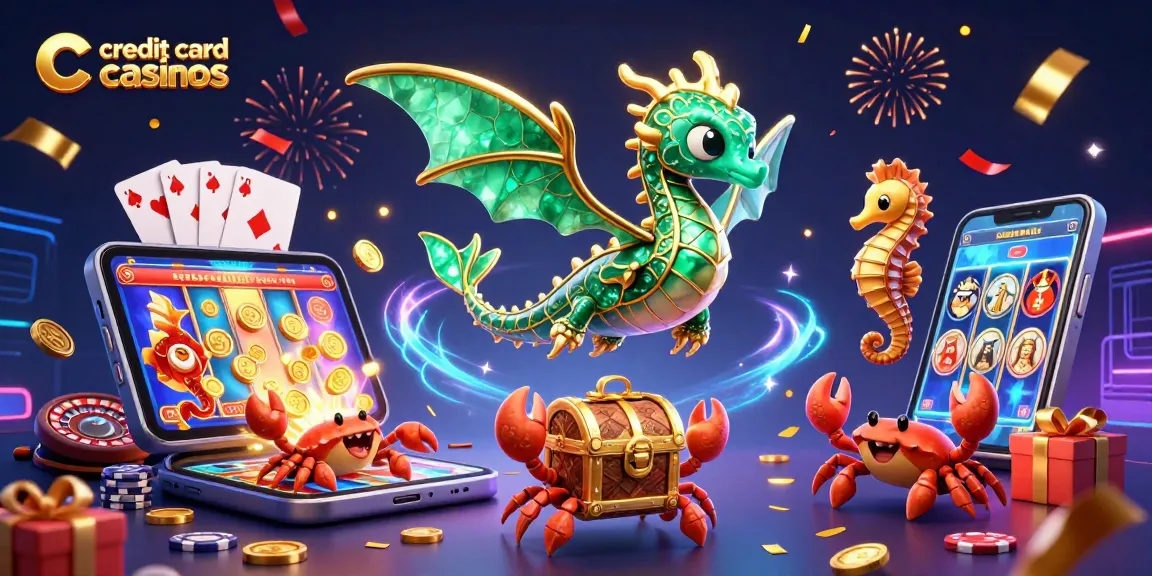 Engage with thrilling credit card casinos offering vibrant slot games and captivating bonuses.