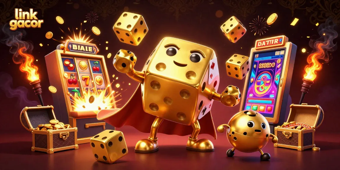 Engage with exhilarating link gacor slots featuring dynamic 3D dice and brilliant game elements.