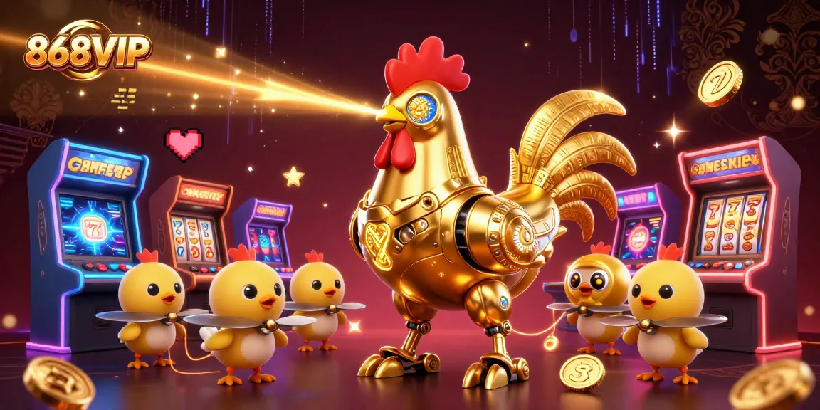 Experience thrilling gameplay at 868VIP with exciting slot games and colorful casino elements.