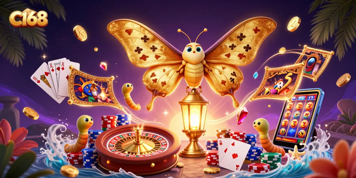 C168 offers vibrant casino-themed experiences with dazzling games and promotions.